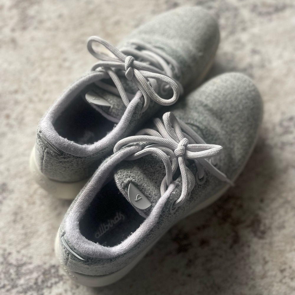 Allbirds Wool Runner Mizzles Womens 10 in Gray